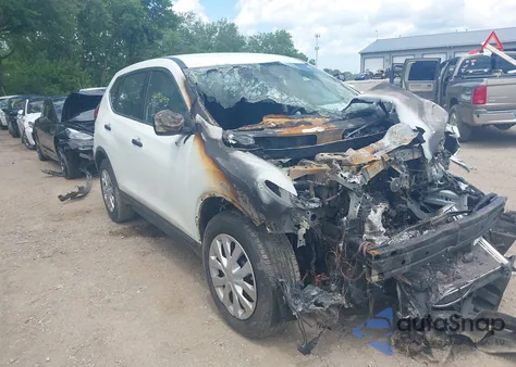 2017 Nissan Rogue S из США, поврежденный, VIN KNMAT2MV8HP551647